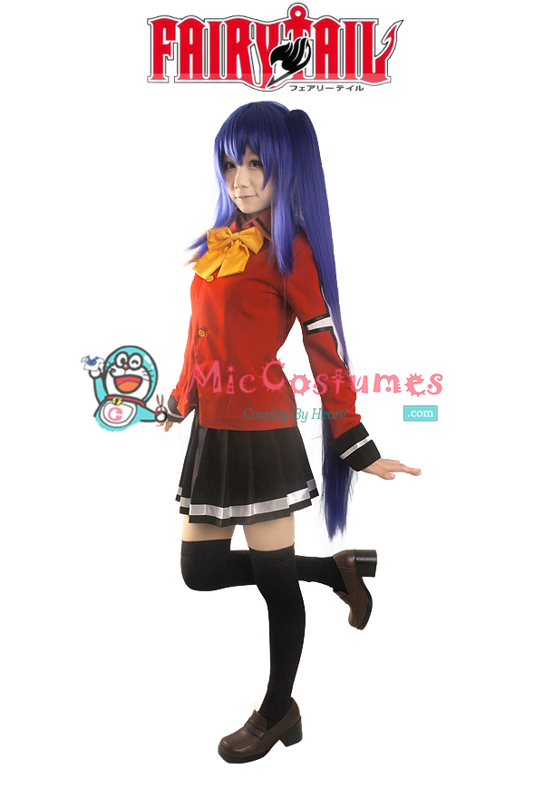 Fairy Tail Wendy Marvell Cosplay Costume