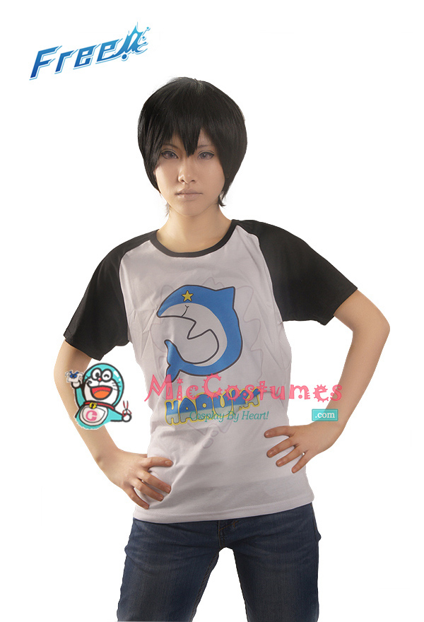 Free! Iwatobi Swim Club Haruka Nanase Cosplay T-shirt